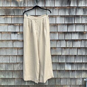 Magaschoni Cream Women's Maxi Pants